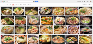 鍋の検索結果（Google）