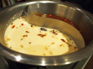 美肌豆乳スープ、デトックス火鍋スープ