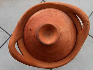 タイのクレット島で買ってきた素焼き鍋